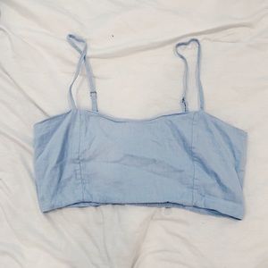 Light blue brandy Melville bralette